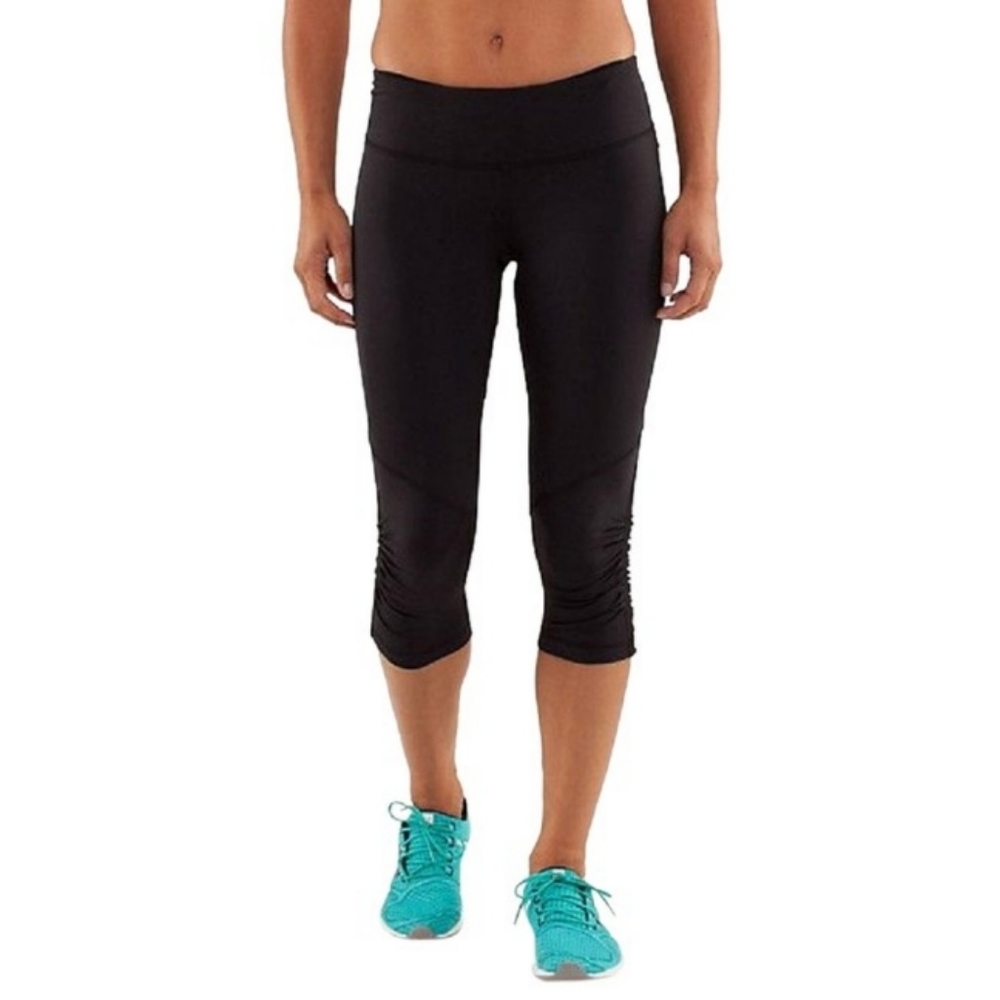 Lululemon Ruched Crop Leggings